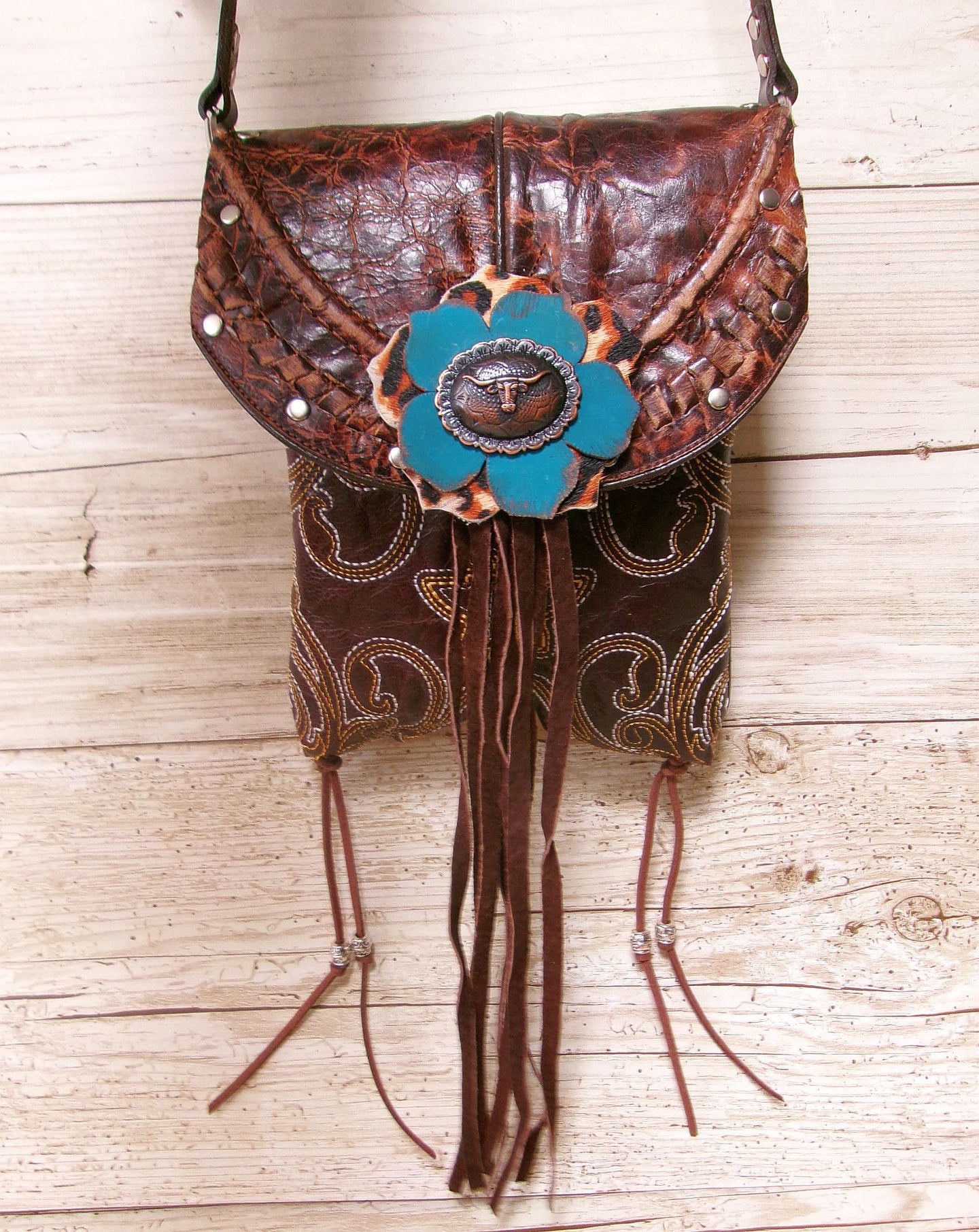 Small Cowboy Boot Purse TX03